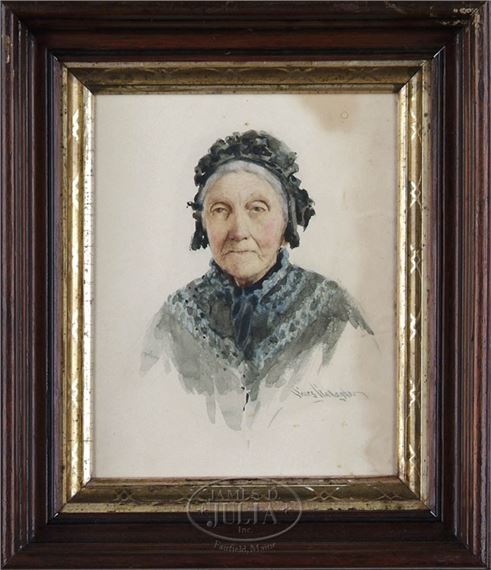 PORTRAIT OF MRS. GALLAGHER by Sears Gallagher