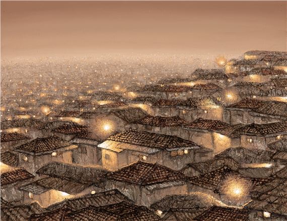 Disappearing Scenery 1123 by Joung Young-Ju, 2020