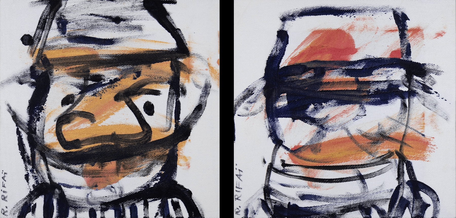 Raouf Rifai | Faces | MutualArt