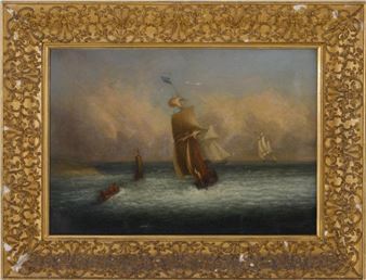 Seascape Painting - Charles Hubbard