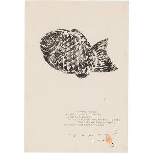 GROUND FISH by Yukinori Yanagi, 1988