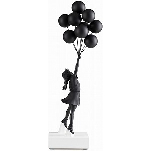 Flying Balloons Girl（GESSO BLACK Ver.）