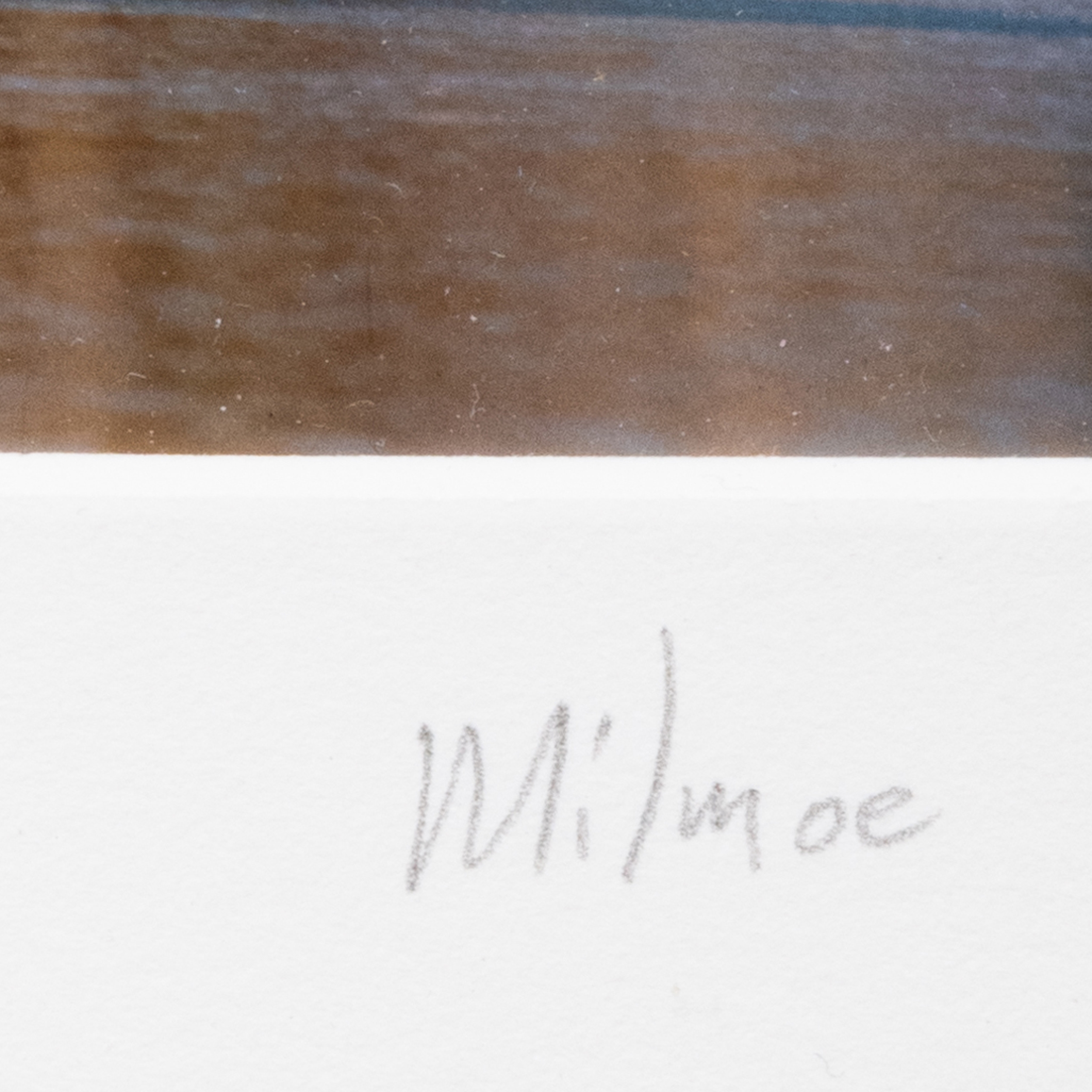 Artwork by James O. Milmoe, Mountain Landscape, Made of Chromogenic print