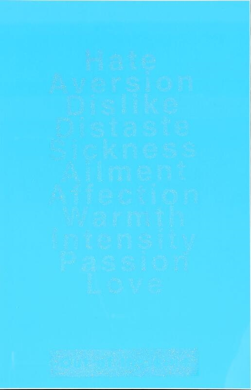 Artwork by Kirstine Roepstorff, Composition from the serie Out of the Blue, Made of Silkscreen with glitter