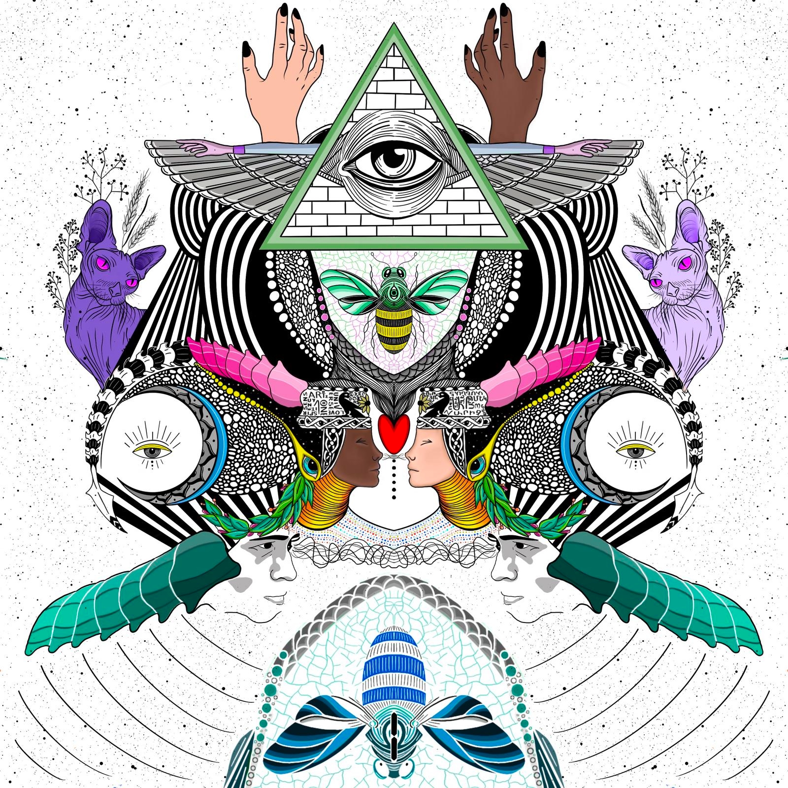 Artwork by Ani Mkhitaryan, I AM YOU, Made of NFT Visual Art with Original Music