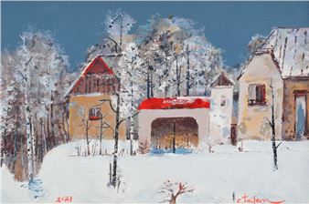 Saxon houses - Constantin Tofan