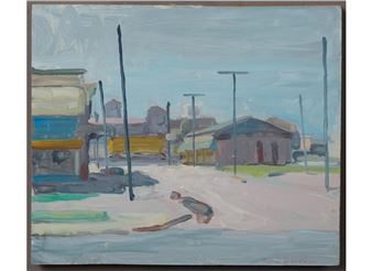 Blue Intersection - Robin Durand