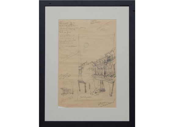 Fats Domino Jazz Fest Sketch