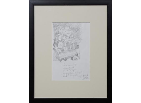 Allen Toussaint Jazz Fest Sketch