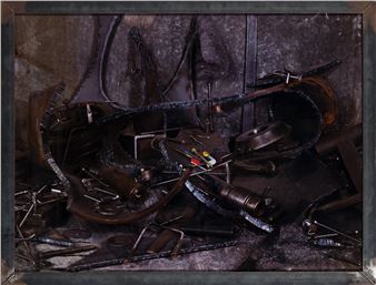 Two photographs and a diptych from the series Fiction Colorée. - Pascal Kern