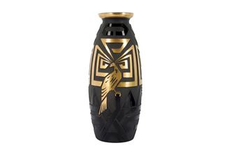 A large Art Deco glass vase - Paul Bernard Gobena