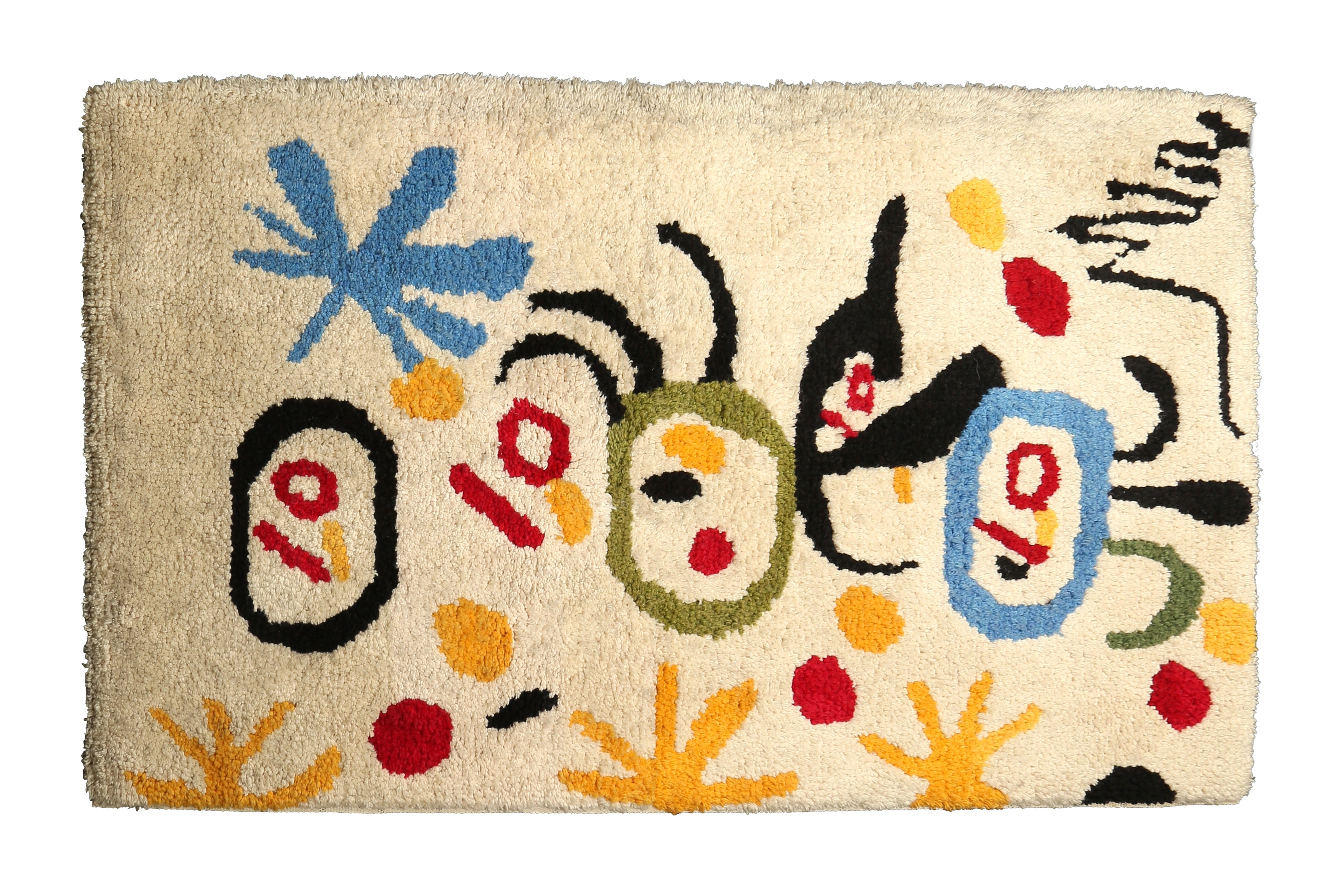 Joan Miró | a pair of tufted rugs | MutualArt