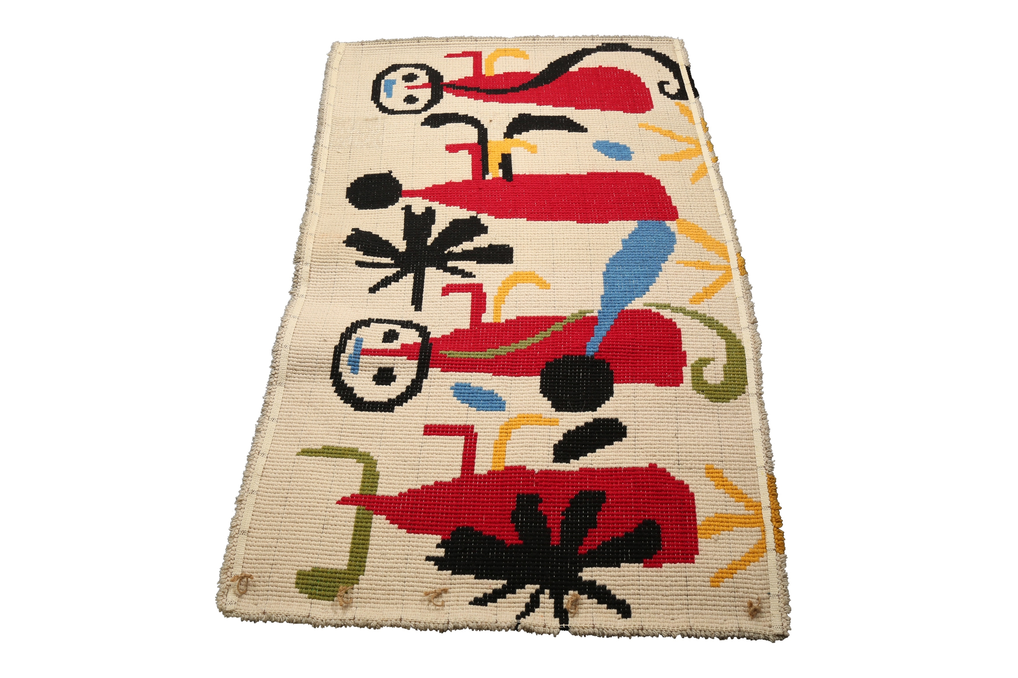 Joan Miró | a pair of tufted rugs | MutualArt