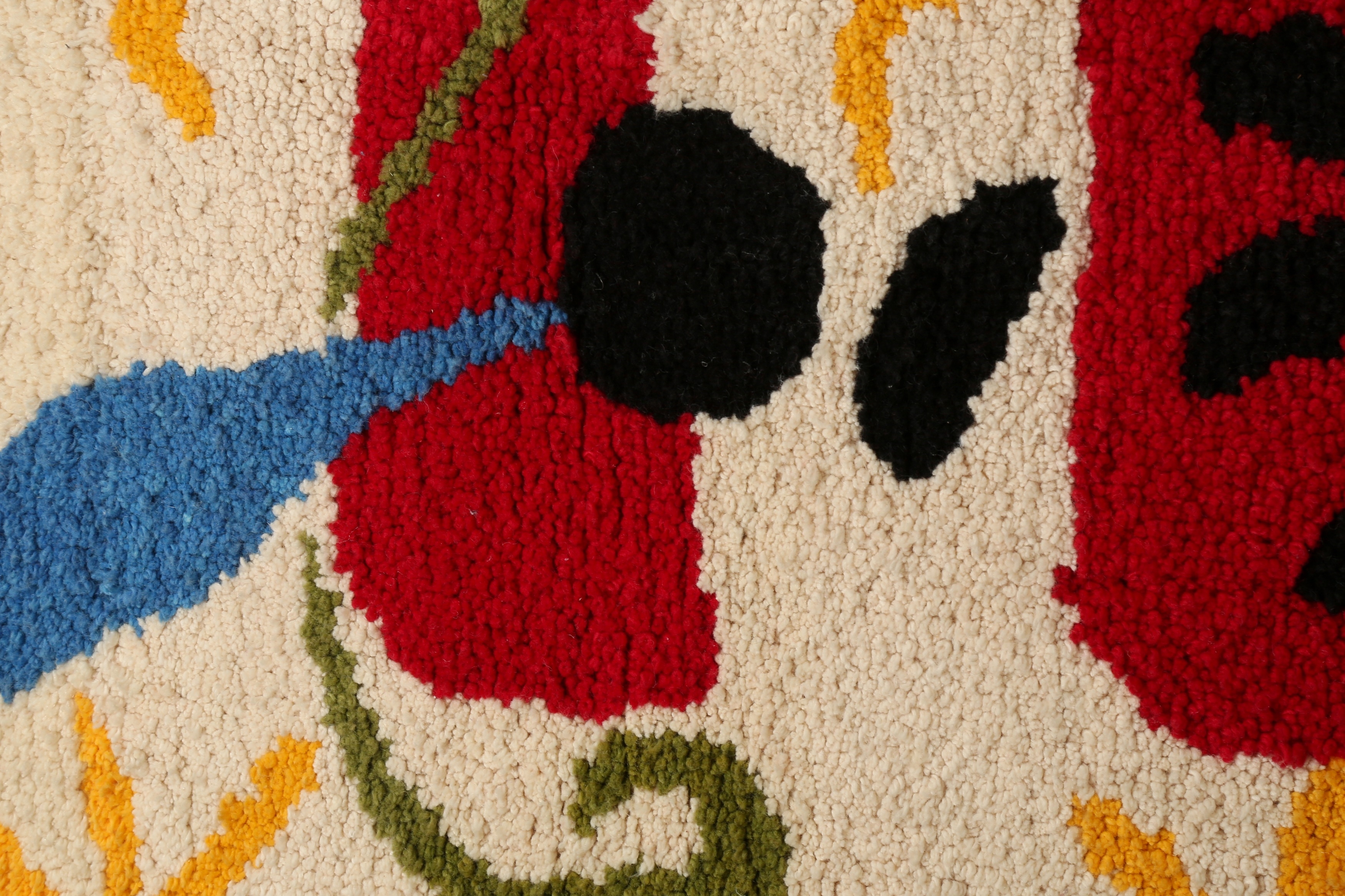 Joan Miró | a pair of tufted rugs | MutualArt
