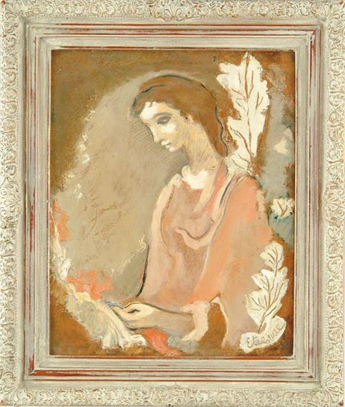 PORTRAIT OF A GIRL by Etienne Ret