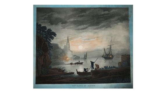 Environs du HAVRE by François Aubertin, c.1813