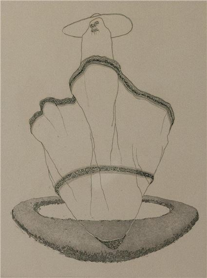 BULLS (SEXISM STUDY) by Benny Andrews, 1974