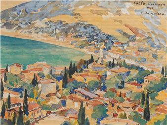 Landscape in Yalta (Crimea) - Constantin Mihalcea Braga