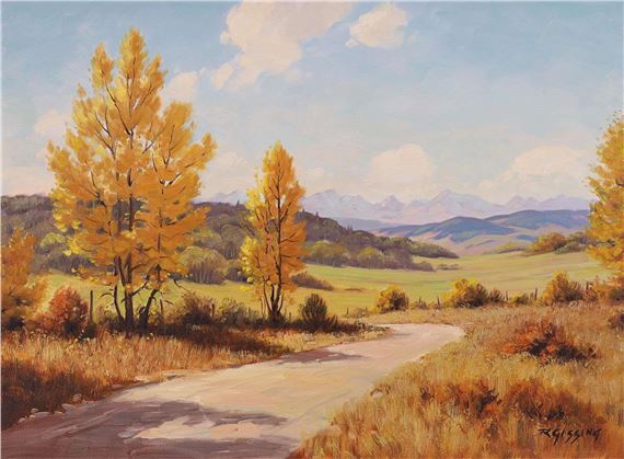 GOLDEN AUTUMN by Roland Gissing, 1960