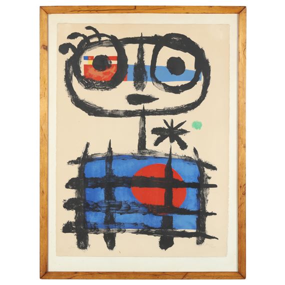 Mangeur De Soleil（ジョアン ミロ） 額装品 アルミ製ハイグレード