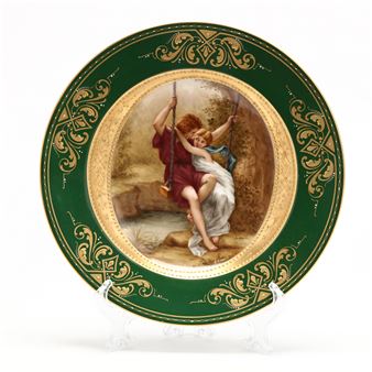 Imperial Porcelain Factory Cabinet Plate - Claudius Herr