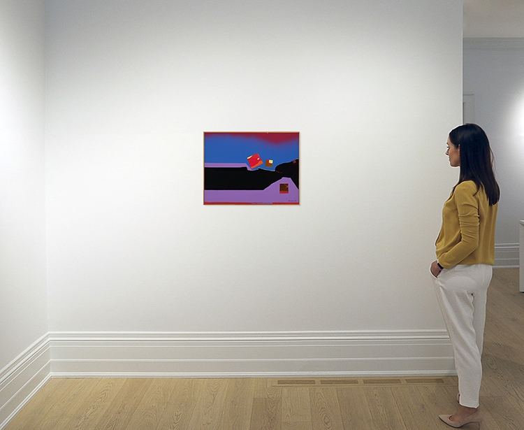 Artwork by Jean-Guy Mongeau, États, Made of acrylic on canvas