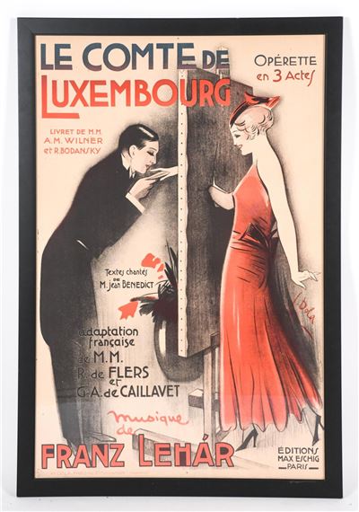 Le Comte De Luxembourg by Georges Dola, 1934