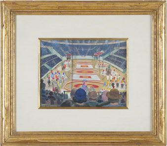 WALTER KUMME (B.1895): CIRCUS SCENE - Walter Kumme