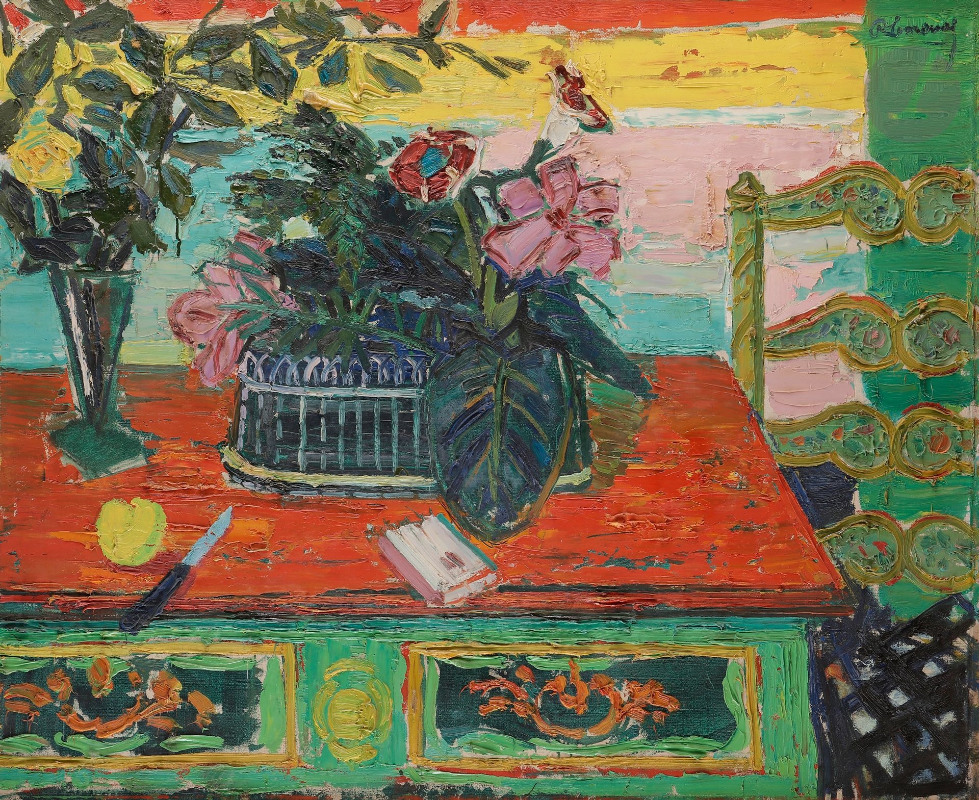 Roger Marcel Limouse | Nature morte (1957) | MutualArt