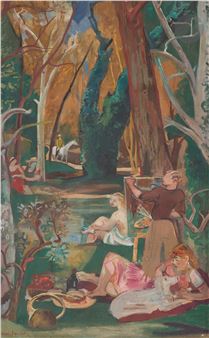 Le Peintre et ses modèles - André Planson