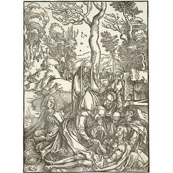Die apokalyptischen Reiter Döring Dürer Offenbarung Johannes Holzstich C 2899