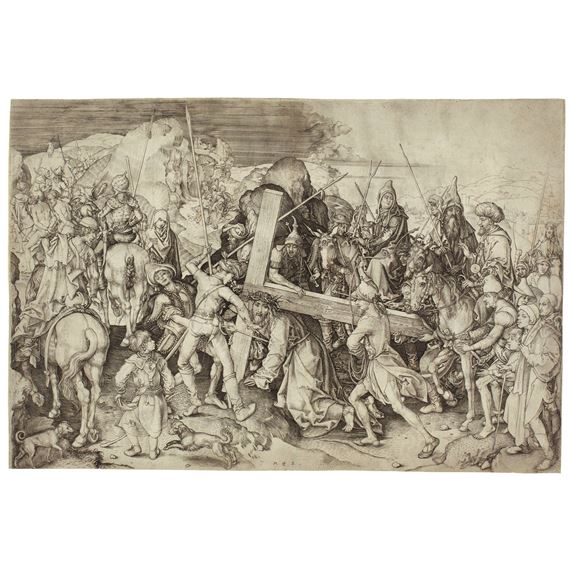 Die grosse Kreuztragung by Martin Schongauer, Circa 1480-1482/83