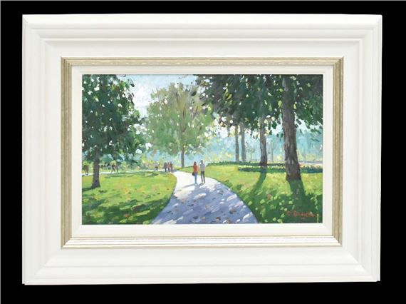 'Green Park, Summer Light by Charles Edmund Rowbotham