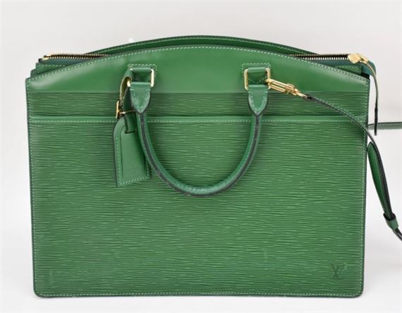Louis Vuitton  Louis Vuitton Green Riviera Epi Leather Rare