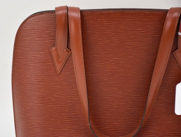 Louis Vuitton Lussac Handbag in Fawn EPI Leather