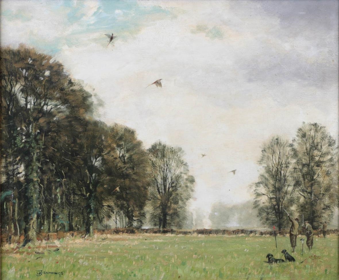 Artwork by Walter Robin Jennings, On the shoot, Made of oil on canvas