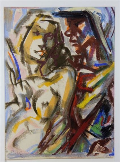 Mars, Bildnis zweier Personen