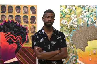 Devan Shimoyama: Diamond - De Buck Gallery, New York