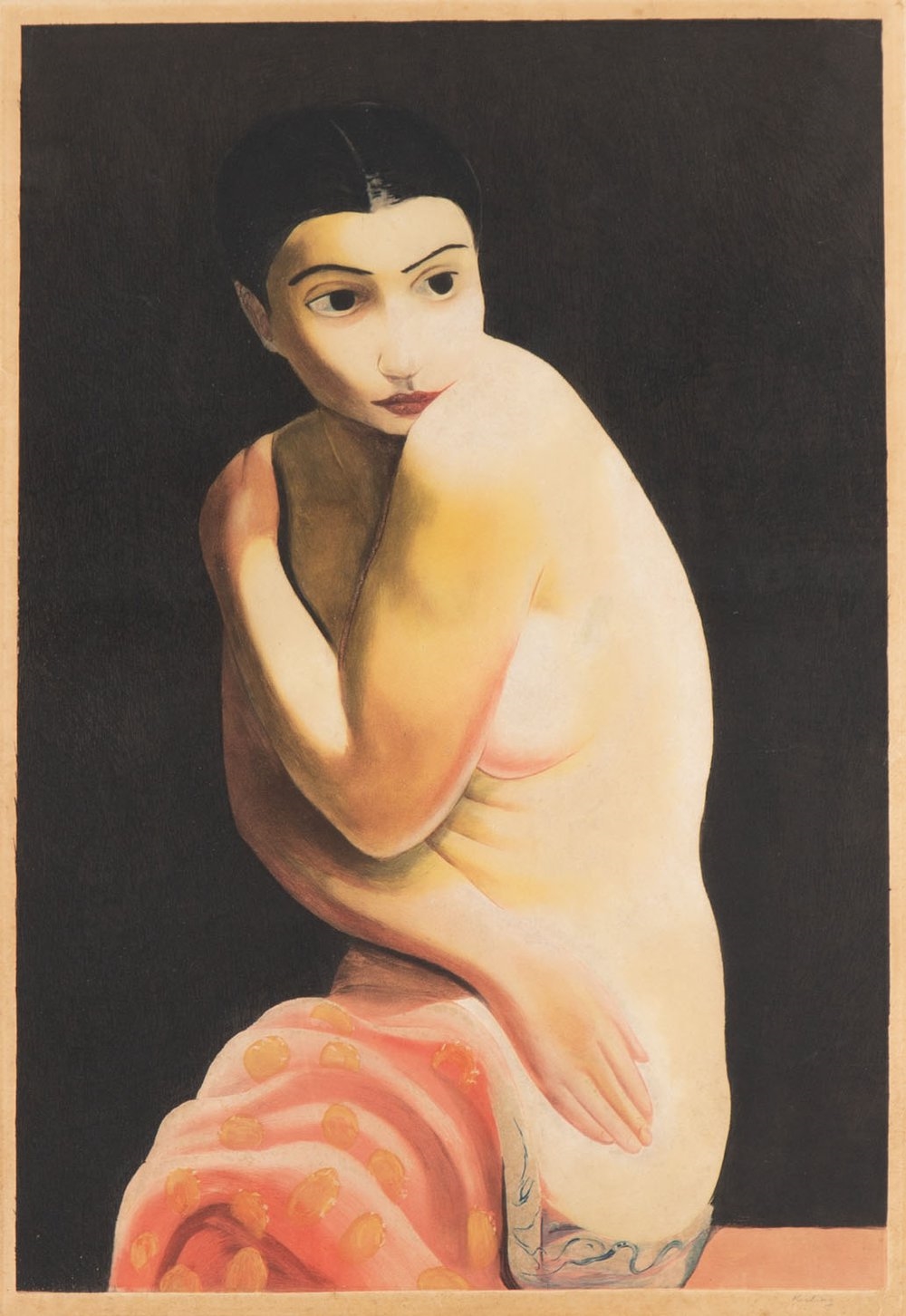 Kiki de Montparnasse (Nu Assis) by Moïse Kisling, 1925