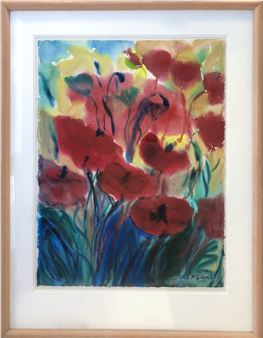 JANE EVANS (1946 - 2012) Poppies, 1990 - Jane Evans
