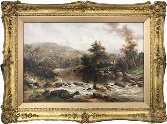 W H MANDER In the Conway Valley - W. H. Mander