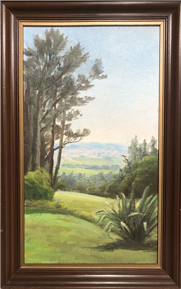 Bessie Kendon Blomfield (1880 - 1984), Near Clevedon, 1977