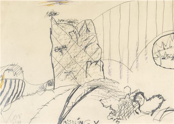 Mödling VI by Karl Anton Fleck, 1978