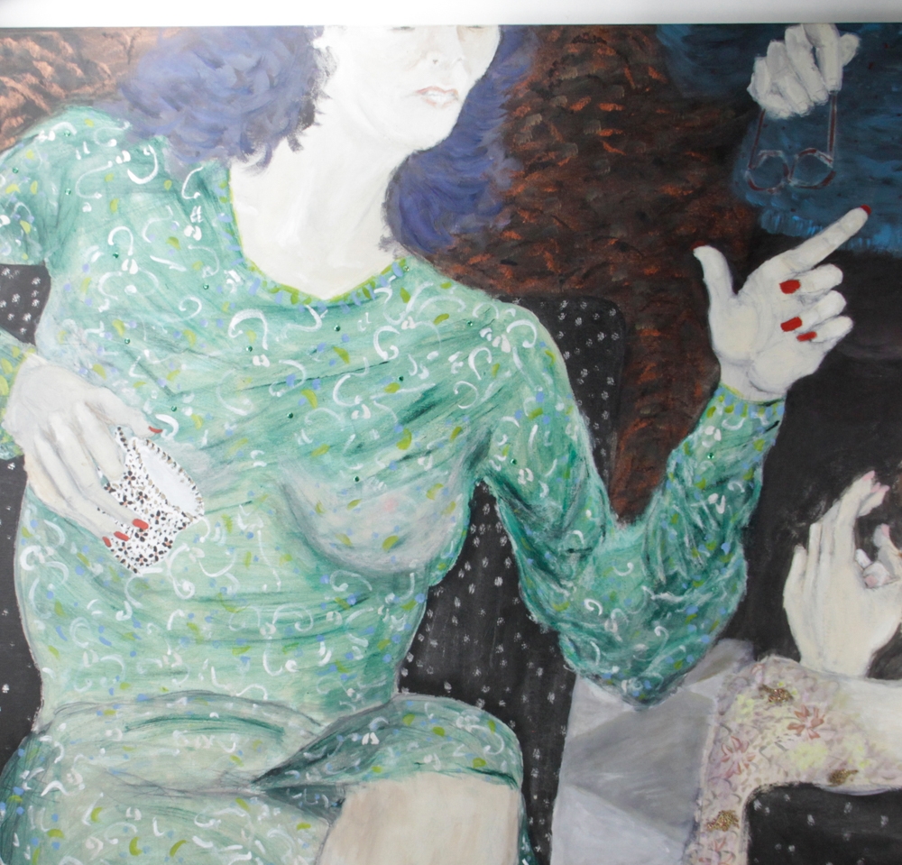 Hope Grayson | women chatting | MutualArt