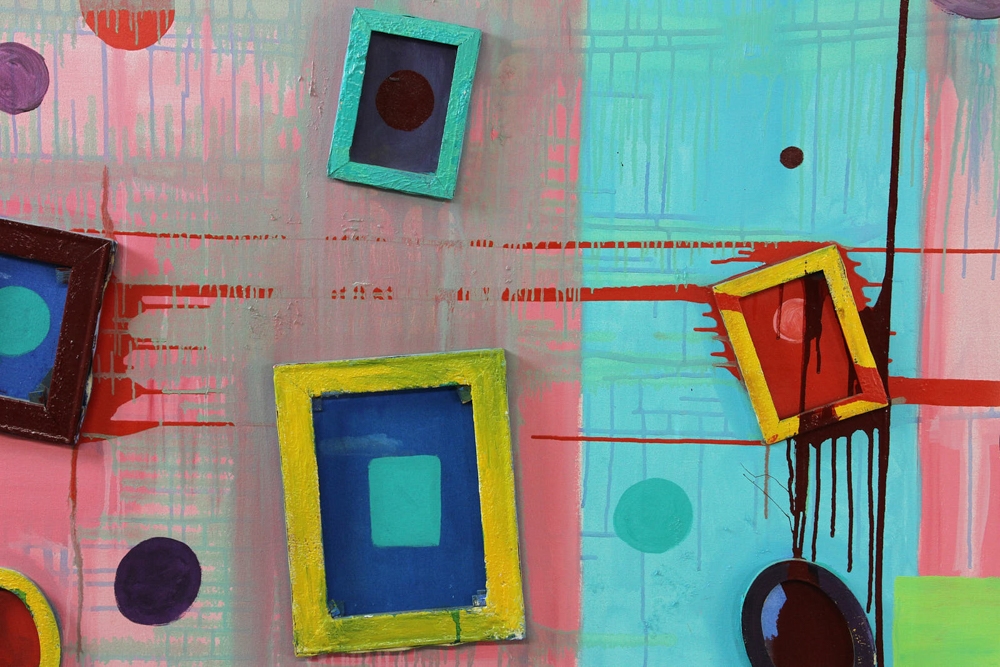 Artwork by Stewart Fitch, abstract, Made of oil on canvas