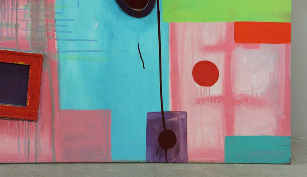 Artwork by Stewart Fitch, abstract, Made of oil on canvas