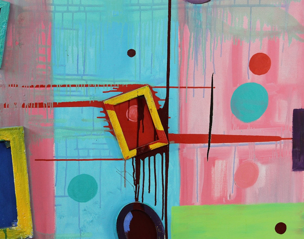 Artwork by Stewart Fitch, abstract, Made of oil on canvas