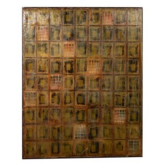 Abstract composition in shades of gold - Jordan Scott