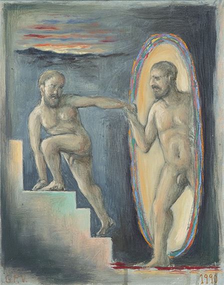Lázaro de lo imaginario by Guillermo Pérez Villalta, Marzo 1991