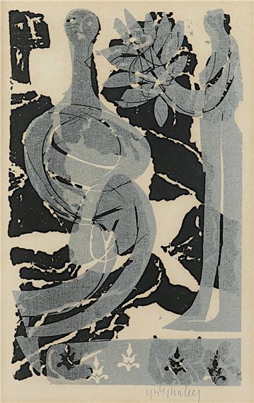 "Wächter" by HAP  Grieshaber